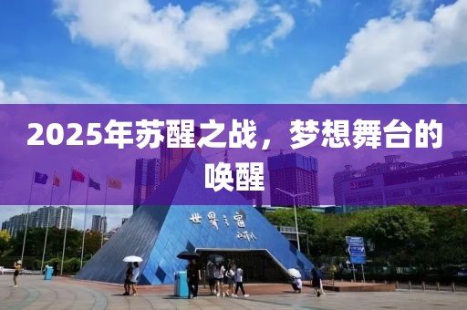 2025年苏醒之战，梦想舞台的唤醒