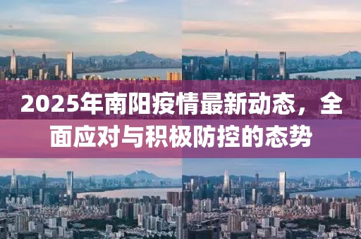 2025年南阳疫情最新动态，全面应对与积极防控的态势