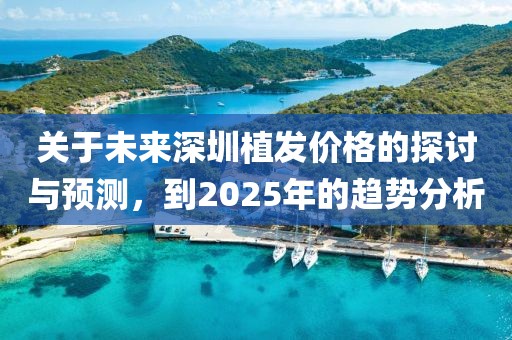 关于未来深圳植发价格的探讨与预测，到2025年的趋势分析