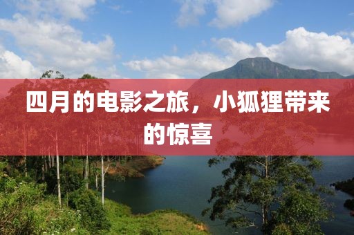 四月的电影之旅，小狐狸带来的惊喜