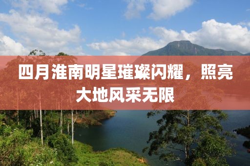 四月淮南明星璀璨闪耀，照亮大地风采无限