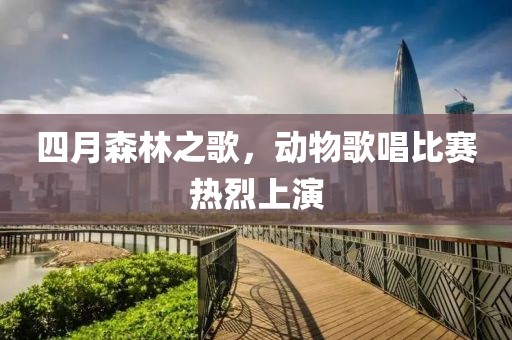 四月森林之歌，动物歌唱比赛热烈上演