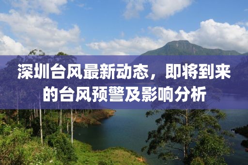 深圳台风最新动态，即将到来的台风预警及影响分析