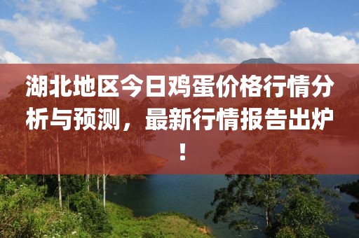 湖北地区今日鸡蛋价格行情分析与预测，最新行情报告出炉！