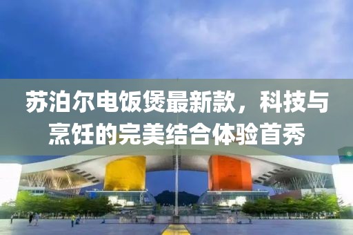 苏泊尔电饭煲最新款，科技与烹饪的完美结合体验首秀