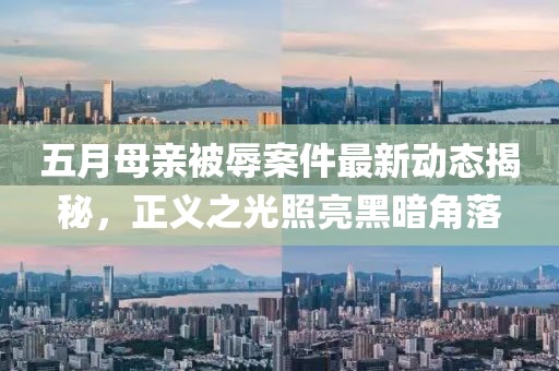 五月母亲被辱案件最新动态揭秘，正义之光照亮黑暗角落