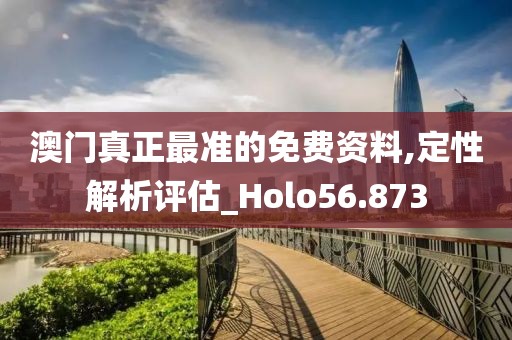 澳门真正最准的免费资料,定性解析评估_Holo56.873