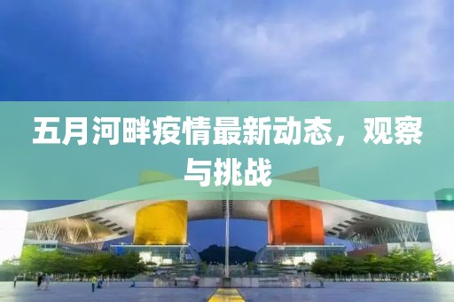 五月河畔疫情最新动态，观察与挑战
