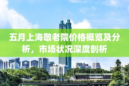 五月上海敬老院价格概览及分析，市场状况深度剖析