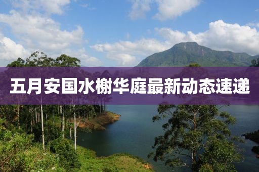 五月安国水榭华庭最新动态速递