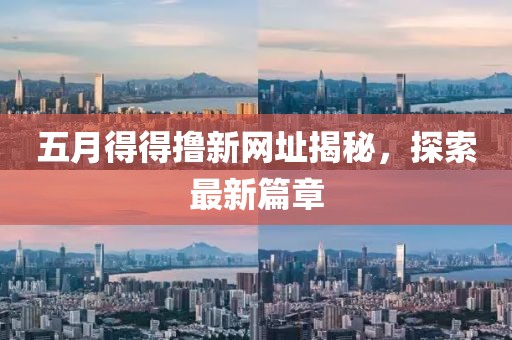 五月得得撸新网址揭秘，探索最新篇章