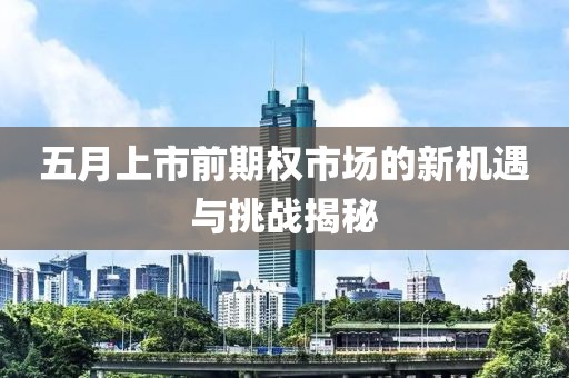五月上市前期权市场的新机遇与挑战揭秘