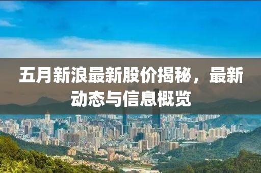 五月新浪最新股价揭秘，最新动态与信息概览