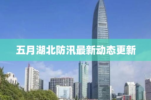 五月湖北防汛最新动态更新