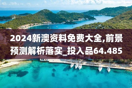 2024新澳资料免费大全,前景预测解析落实_投入品64.485