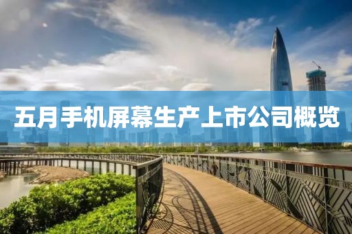 五月手机屏幕生产上市公司概览