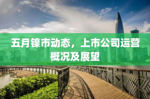 五月镍市动态，上市公司运营概况及展望