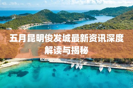 五月昆明俊发城最新资讯深度解读与揭秘