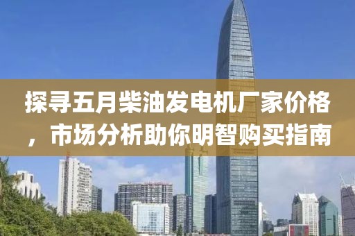 探寻五月柴油发电机厂家价格，市场分析助你明智购买指南