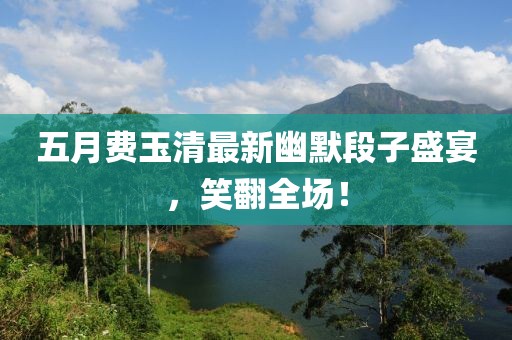 五月费玉清最新幽默段子盛宴，笑翻全场！
