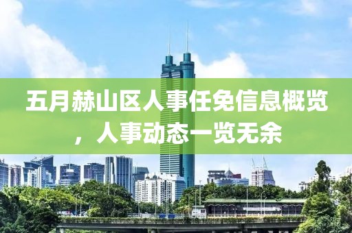 五月赫山区人事任免信息概览，人事动态一览无余