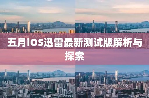 五月iOS迅雷最新测试版解析与探索