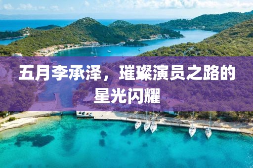 五月李承泽，璀璨演员之路的星光闪耀