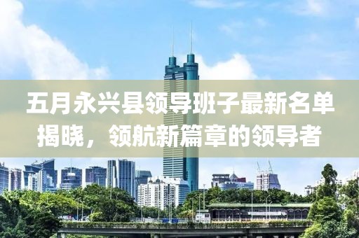 五月永兴县领导班子最新名单揭晓，领航新篇章的领导者