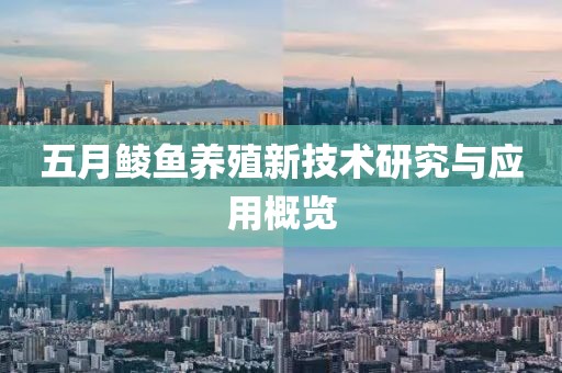 五月鲮鱼养殖新技术研究与应用概览