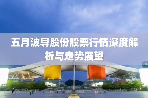 五月波导股份股票行情深度解析与走势展望