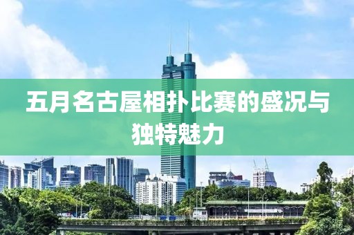 五月名古屋相扑比赛的盛况与独特魅力