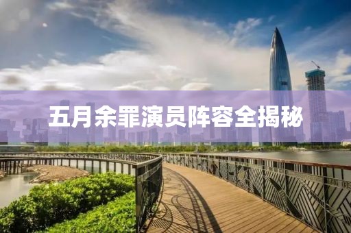 五月余罪演员阵容全揭秘