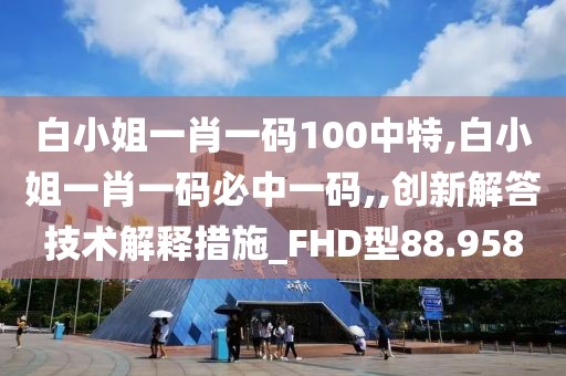 白小姐一肖一码100中特,白小姐一肖一码必中一码,,创新解答技术解释措施_FHD型88.958