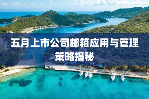 五月上市公司邮箱应用与管理策略揭秘