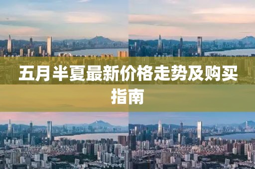 五月半夏最新价格走势及购买指南