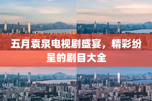 五月袁泉电视剧盛宴，精彩纷呈的剧目大全