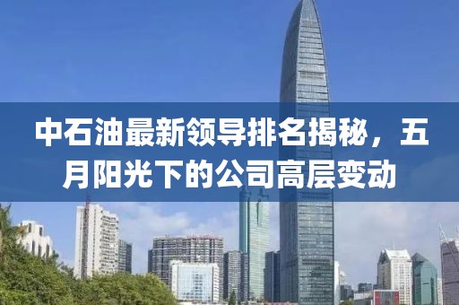 中石油最新领导排名揭秘，五月阳光下的公司高层变动