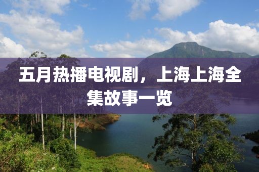 五月热播电视剧，上海上海全集故事一览