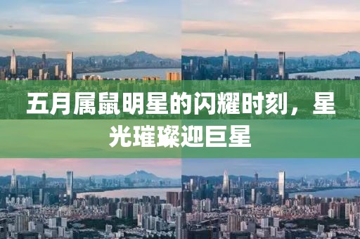 五月属鼠明星的闪耀时刻，星光璀璨迎巨星
