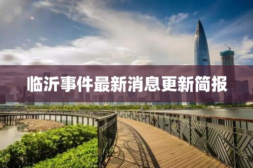 临沂事件最新消息更新简报