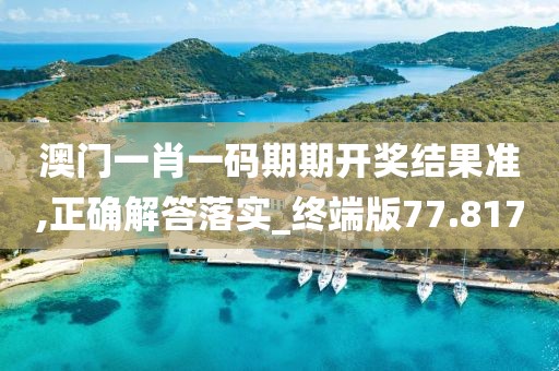 澳门一肖一码期期开奖结果准,正确解答落实_终端版77.817