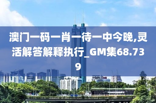 澳门一码一肖一待一中今晚,灵活解答解释执行_GM集68.739