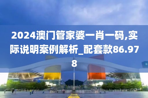 2024澳门管家婆一肖一码,实际说明案例解析_配套款86.978