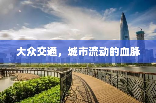 大众交通，城市流动的血脉