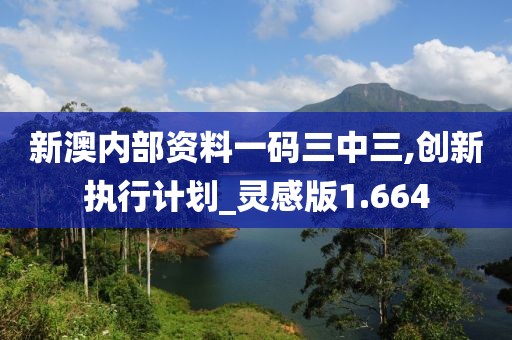 新澳内部资料一码三中三,创新执行计划_灵感版1.664