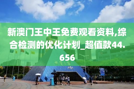 新澳门王中王免费观看资料,综合检测的优化计划_超值款44.656