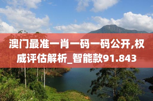 澳门最准一肖一码一码公开,权威评估解析_智能款91.843