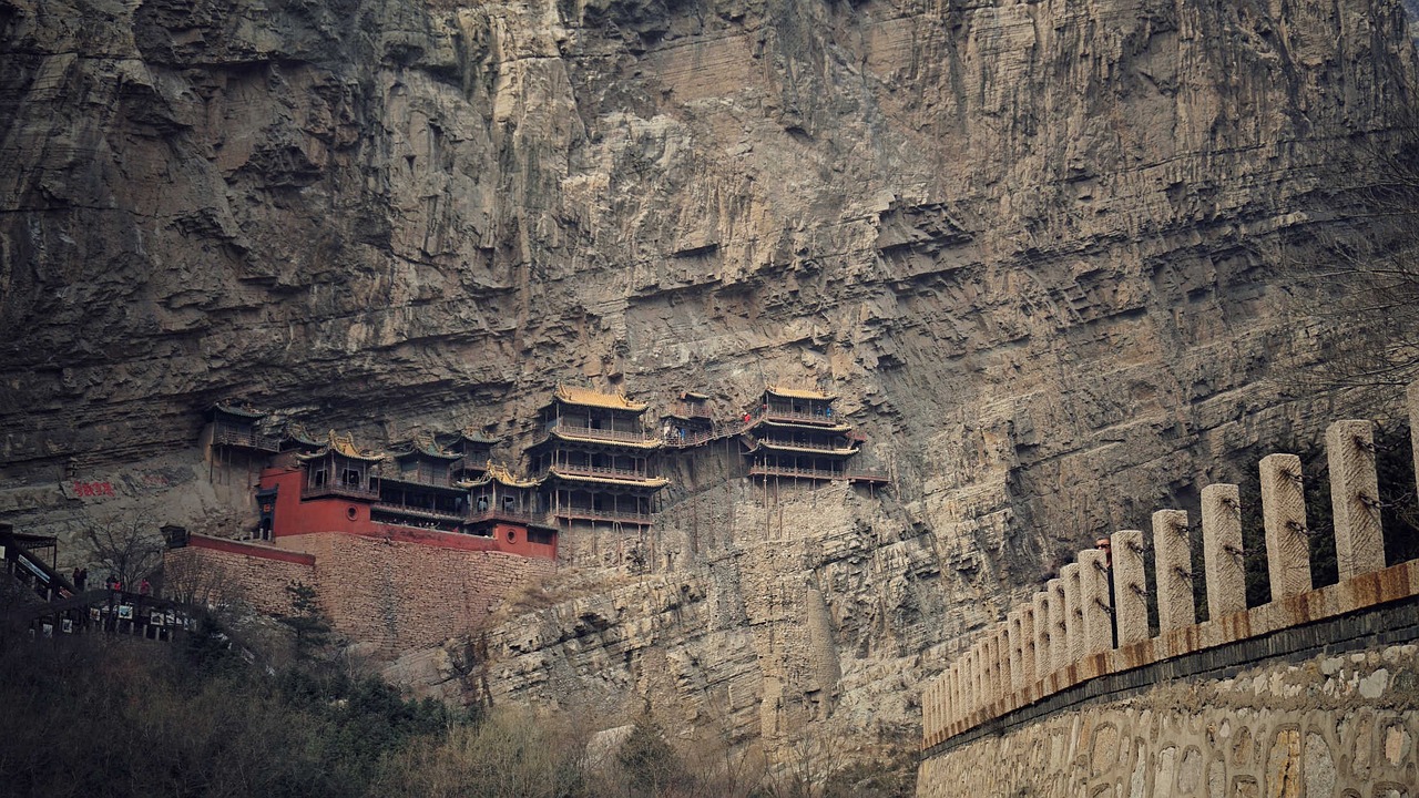 探秘山西悬空寺，古寺之韵与悬空之魅